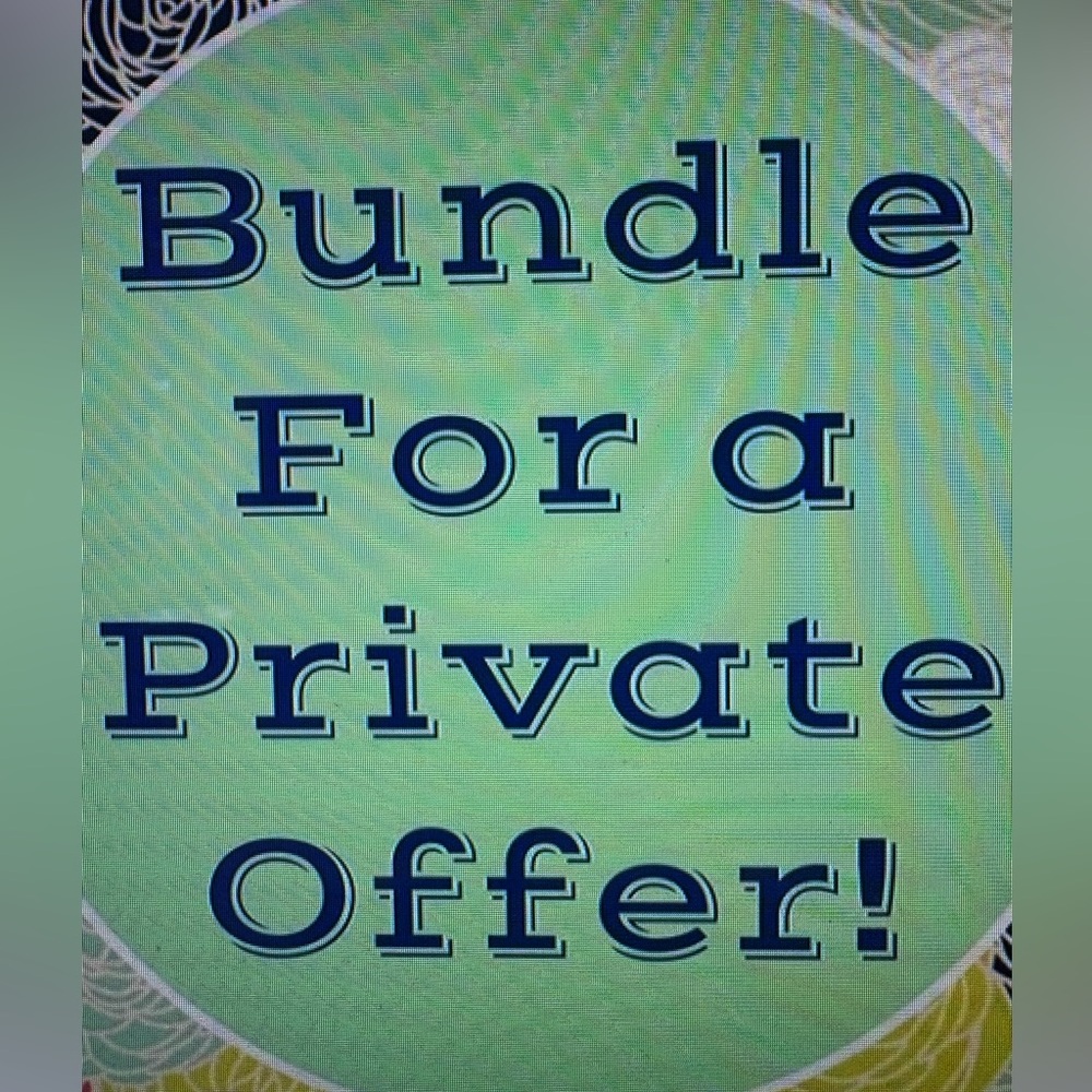 Bundle for a Private Offer!